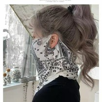 Summer sun protection riding mask to cover full face circumference neck guard neck ice silk motorcycle face towel retro male and female thin section