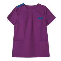 Short-sleeved hand washing clothes for women summer thin surgical clothes long-sleeved oral and dental beauty salon operating room doctor work clothes