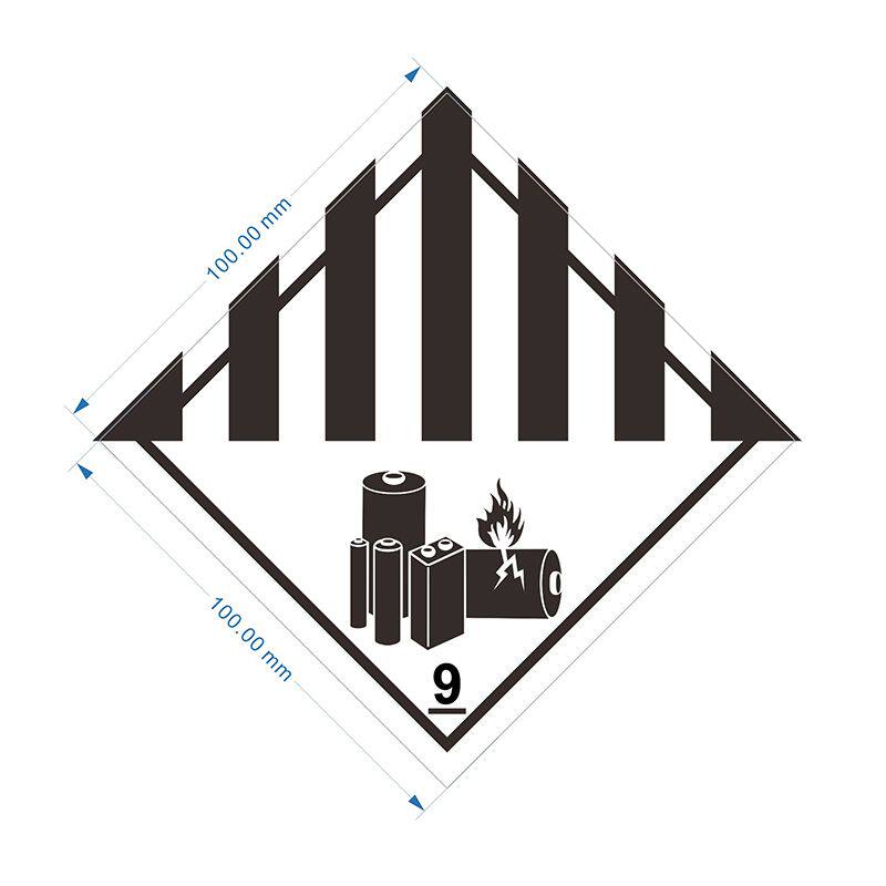 Class9 第9类锂电池危险品警示标签怎么选?2026年空海运合规贴纸有哪些新要求?-不干胶-淘宝百科网