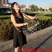 Kite Wire Shaft Wheel Braces Wheel Stainless Steel Wheel Extra-large Large Size Wind Zither Wire Disc With Wire Adult Upscale Take-up