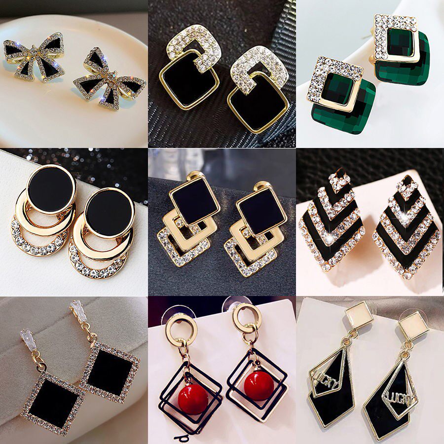 Earring high - sensation luxury suitable for round face niche aura headdress 2022 new tide spring new network