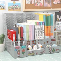 Thickened File Rack Table File Frame Small Station Desktop Containing Bookshelves Book Stand Shelf Desktop Containing Box Containing Shelf