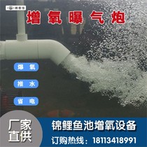 Fish Pond Water Outlet Oxygenation Cannon New Unpowered Oxygenator Head Booster Aquaculture Environmental Protection Energy Saving
