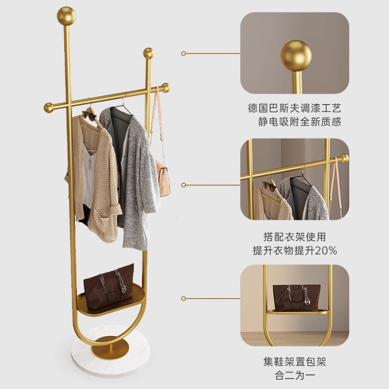 👗家居必备神器!Essonio 意大利轻奢衣帽架,让卧室变身时尚秀场!🌟-衣帽架-淘宝好物网