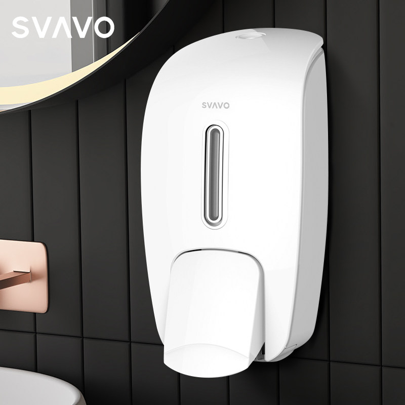 Rewo's new soap dispenser wall-mounted shopping mall hand sanitizer box punch-free household large-capacity kitchen detergent bottle