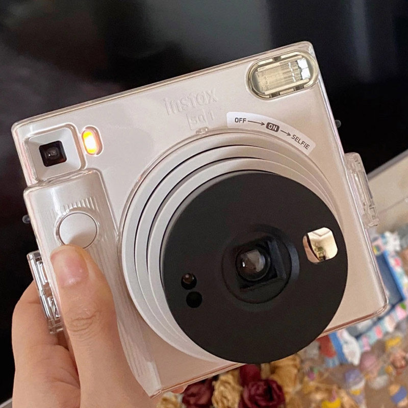 (SQ1 transparent crystal shell) clapping to protect the shell instax hard shell SQUARE shell camera shell-Taobao
