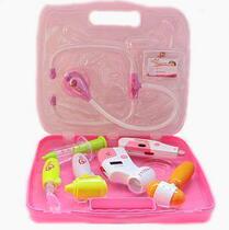 Simulation baby little doctor toy set stethoscope childrens house toy girl girl medicine box gift