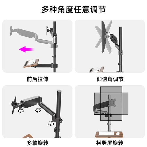 Сенсорный ЖК-дисплей, трубка, крутящийся регулируемый музей