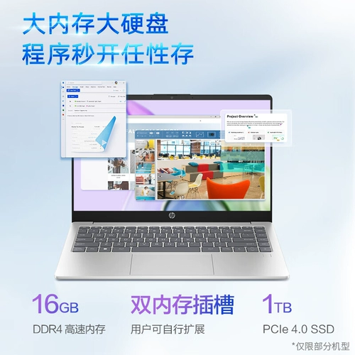 HP, легкий портативный ноутбук для школьников, 15, официальный продукт