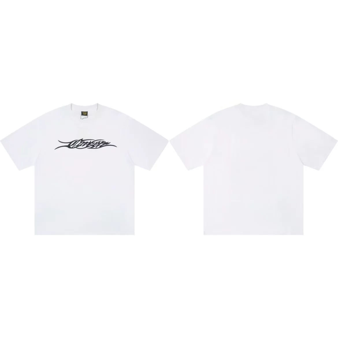 Футболка с принтом Corteiz Letter Graphic Print Tee 26ss Alcatraz с буквой графический принт короткий рукав