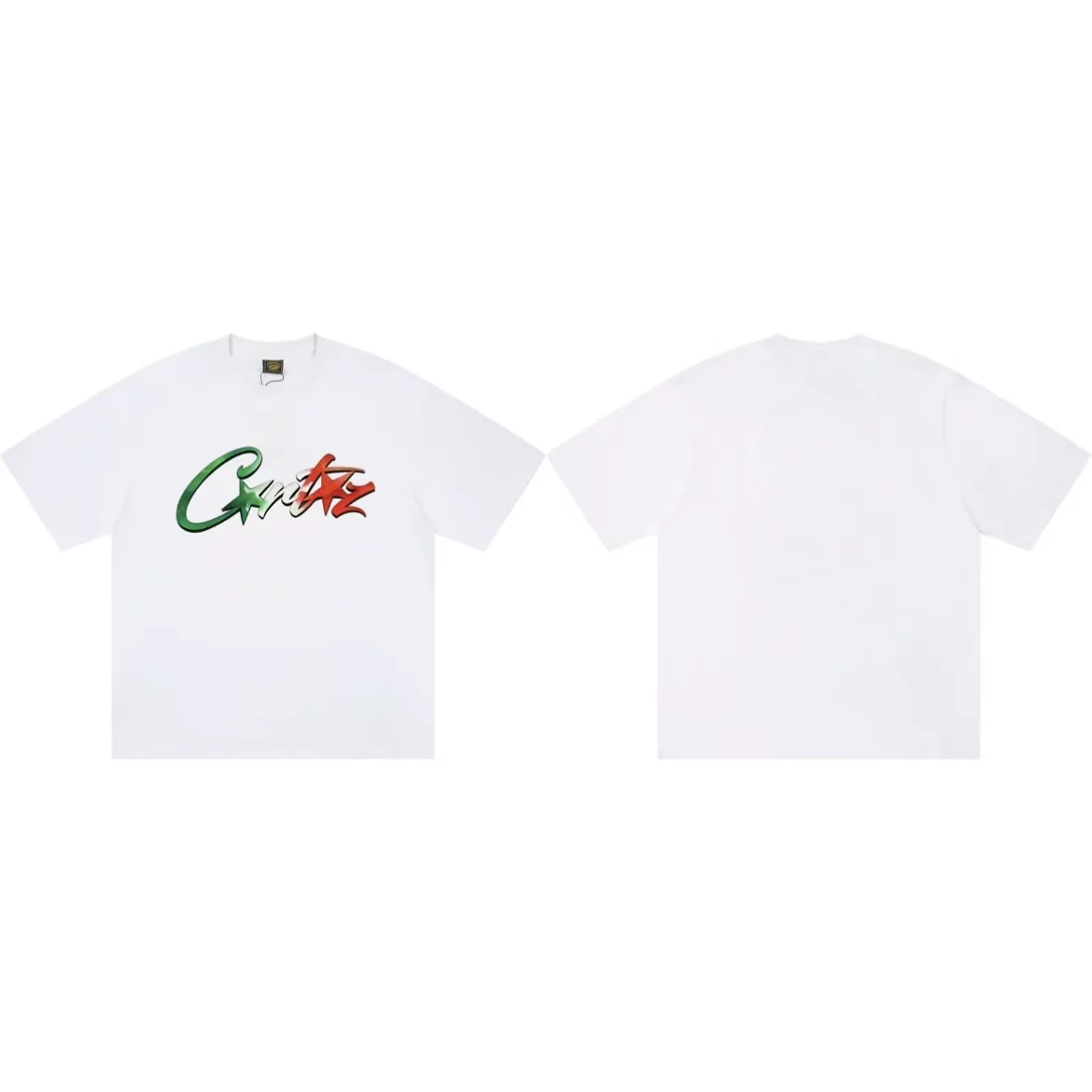 Футболка с принтом Corteiz Letter Graphic Print Tee 26ss Alcatraz с буквой графический принт короткий рукав
