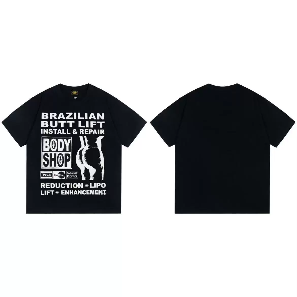 Футболка с принтом Corteiz Letter Graphic Print Tee 26ss Alcatraz с буквой графический принт короткий рукав