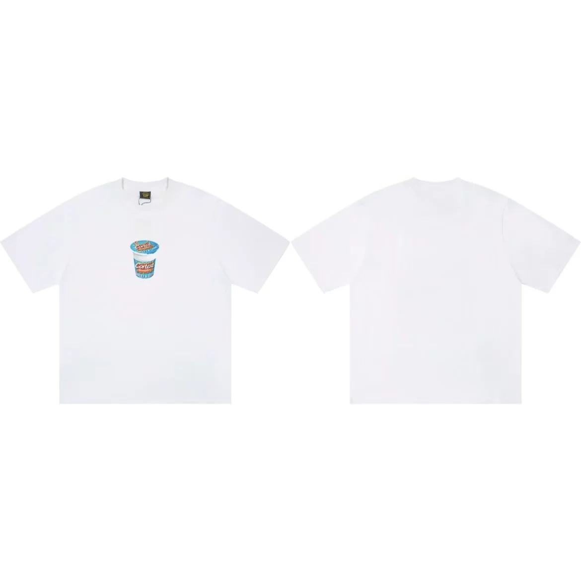 Футболка с принтом Corteiz Letter Graphic Print Tee 26ss Alcatraz с буквой графический принт короткий рукав
