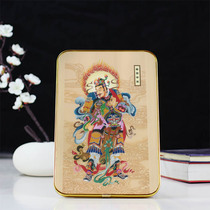 High-definition portraits of the four heavenly kings wide-eyed portraits table decorations picture frames hanging paintings crystal prints Buddhist ritual tables gifts