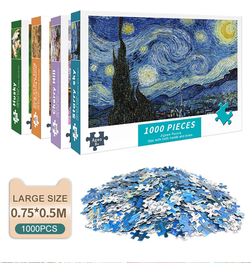 1000 Piece Puzzles for Adults Eco-Friendly Paper - Taobao product photo 6