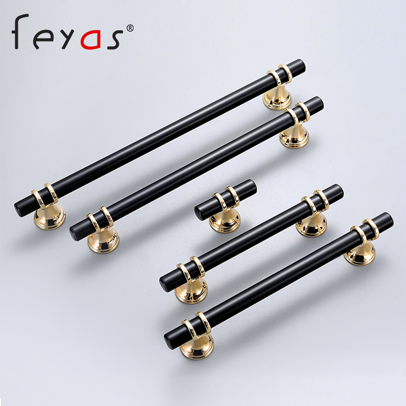 Carpet Cabinet Handle Black Modern Simple Light Luxury Complete Cabinet Door Handle Nordic Cabinet Drawer Single Hole Roll Hand