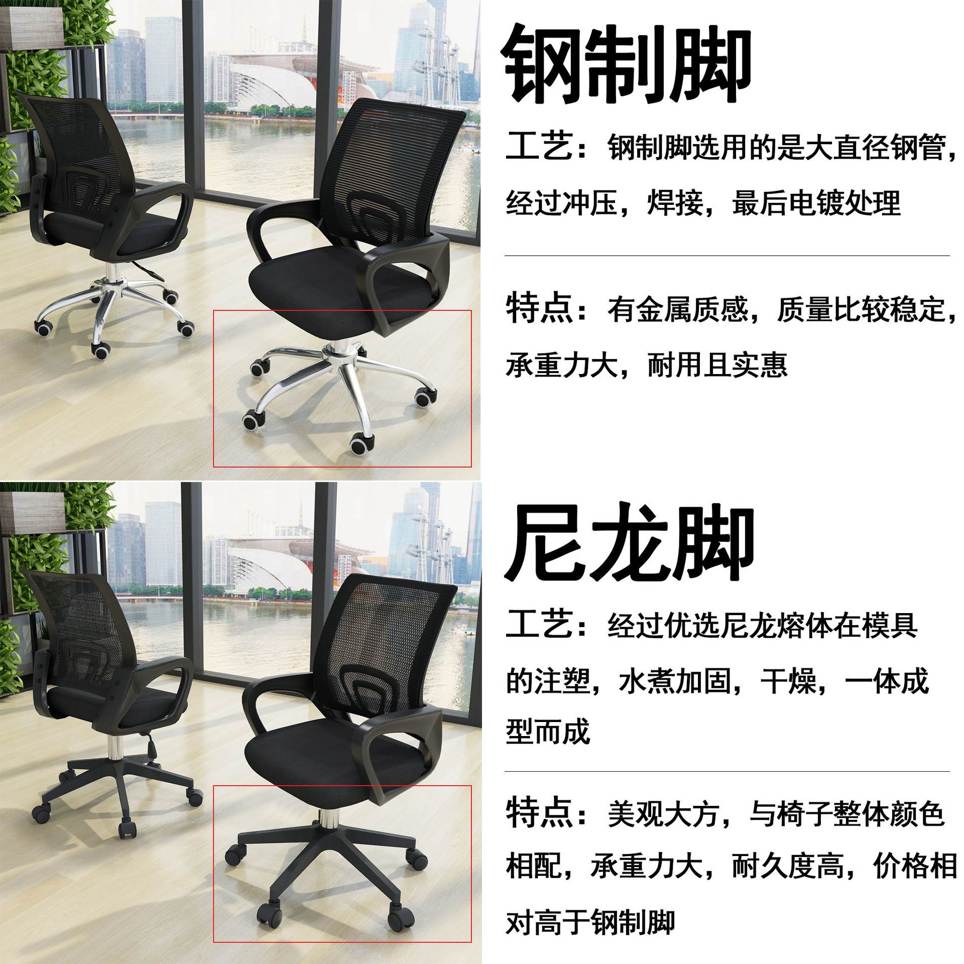 Home Mesh Computer Chair Lift Swivel Chair Office Chair Staff Chair Staff Chair Student Dorm Chair Brief Leaning Back Chair-Taobao