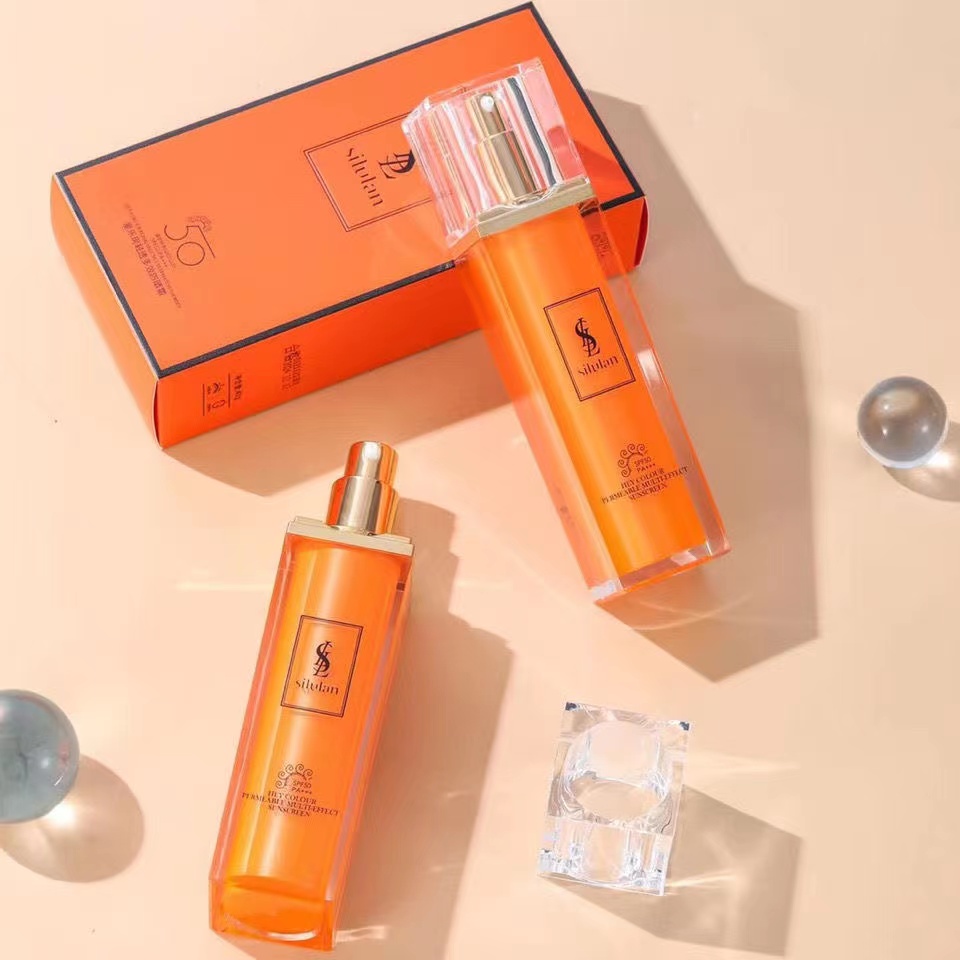 SPF50 Sunscreen Lotion After Sun Repair Moisturizing Unisex Concealer Clear Brightening