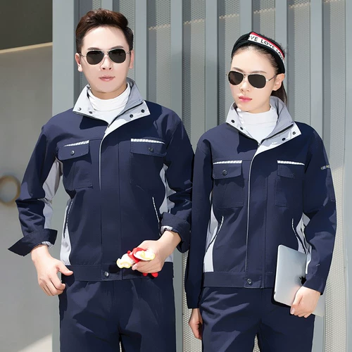 Весна и осень рабочая одежда набор мужской одежды -Устойчивый