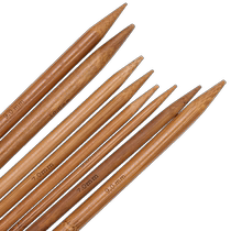 Carbonized sweater needle bamboo needle stick needle hand knitted sweater scarf wool needle straight needle bamboo hook tool set