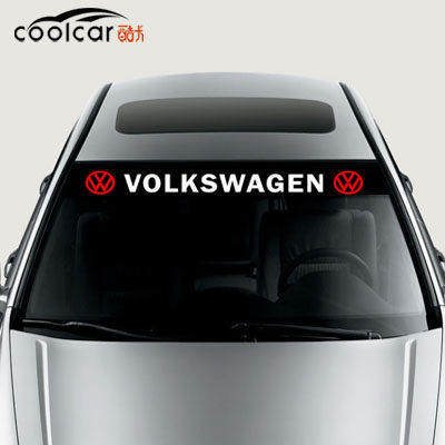 Multi-Fox Stena Tappo to Golf 6 retrofit New Maiten Santana front blocking sticker windshield sticker