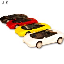 Solar toy car creative production di novel sports car gift festival technology mini kindergarten