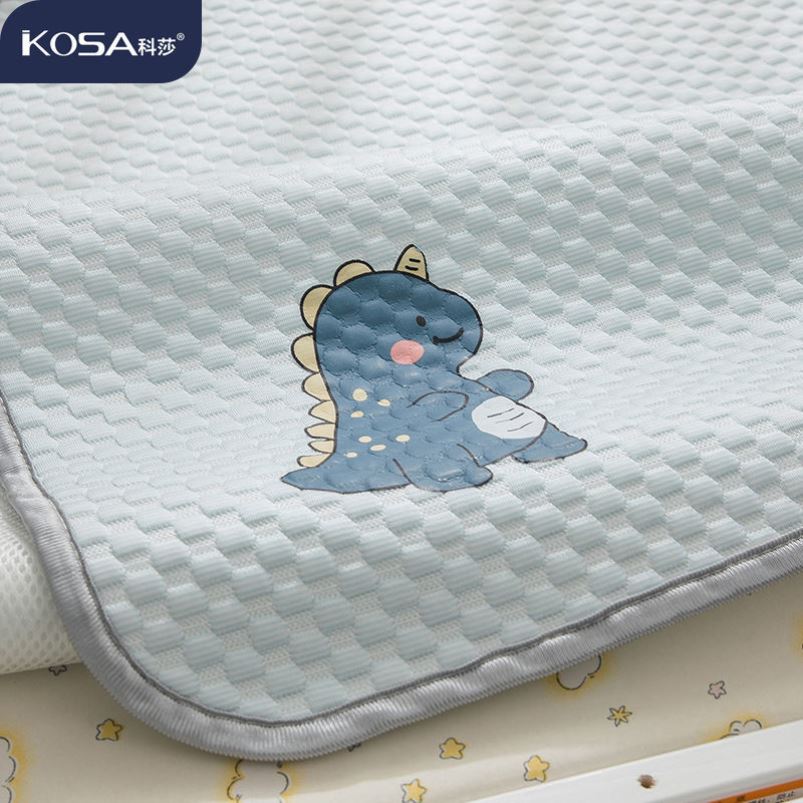 A-class ice bean cool bean cool baby baby high-end children's cot three pieces of water soft cool mat cushion summer