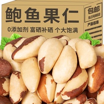 Selenium-enriched Abalone Nuts 500g Shellless No-peeling Original Brazil Nuts Desert Dried Fruit Flagship Store Not a Xinjiang Specialty