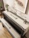 Modern simple piano table flag new electronic piano dust cover cloth piano top key general dust cover cloth cover full cover