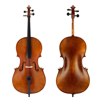 QD205 cello Eustock Handmade with tiger veins Adult Children Playing Grade Solid Wood Cello