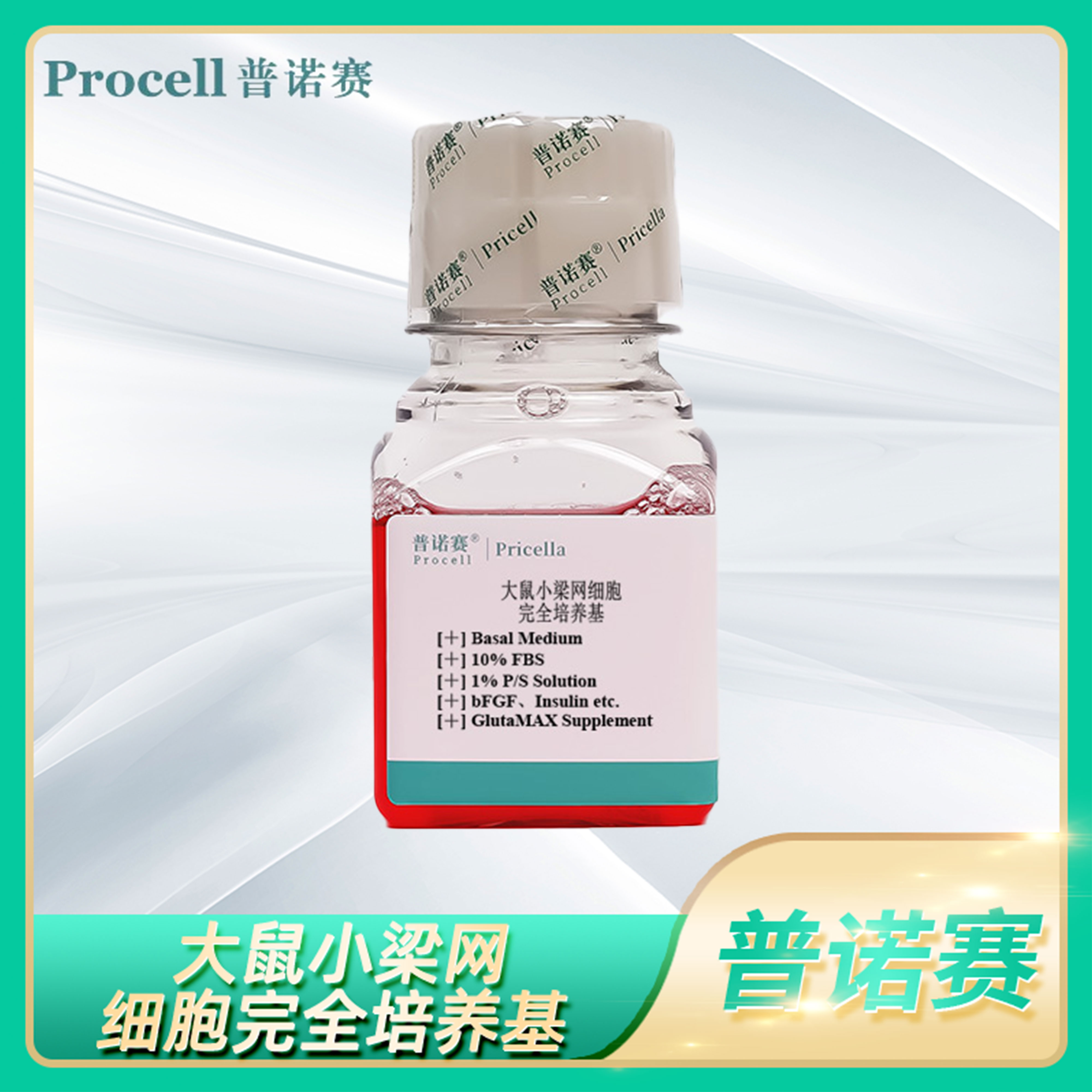 大鼠小梁网细胞完全培养基Rat Trabecular Meshwork Cell普诺赛