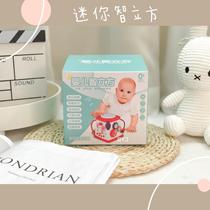 Baby music early education toys baby hand puzzle 6 months and 1 year old children beat drum hexahedron 0 beat 8 half rattle