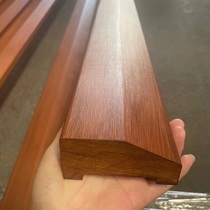 Heavy-wood armrests anti-corrosive wood outdoor trestle Barrier Park Floor Buttoned Board Terrace Outdoor Railing River Course Rangers