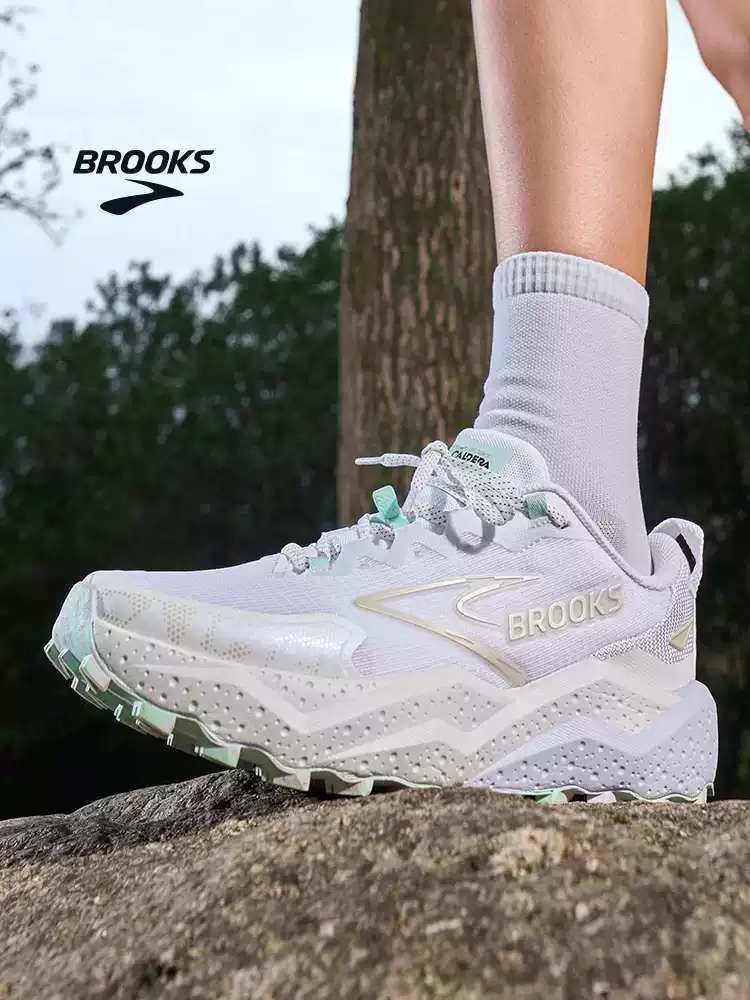 Brooks caldera mountain roar 8 men's non-slip trail running shoes outdoor lightweight hiking climbing women