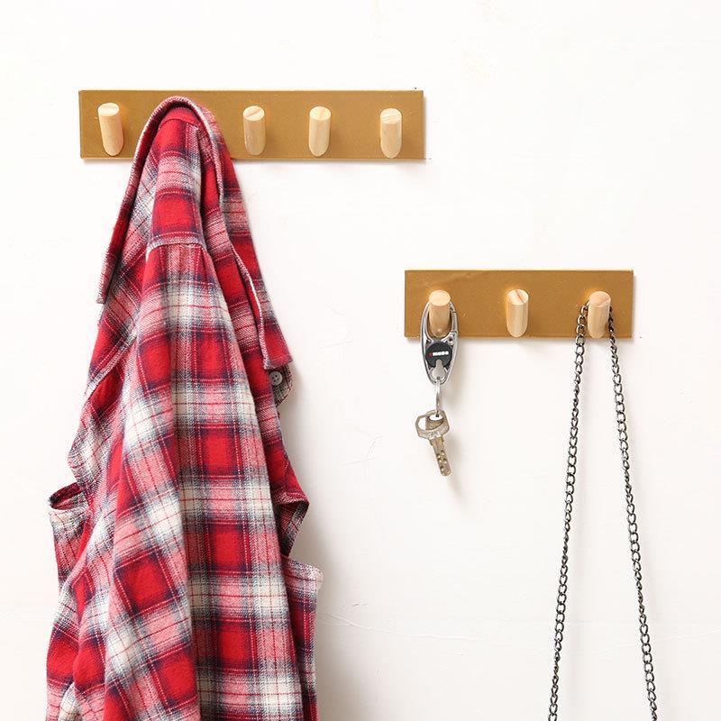 Wall hanging hanger wall-hanging bedroom hanging clothes hook Xuanguan Living room door rear clothes wall hanger bedroom hanger clothes hook
