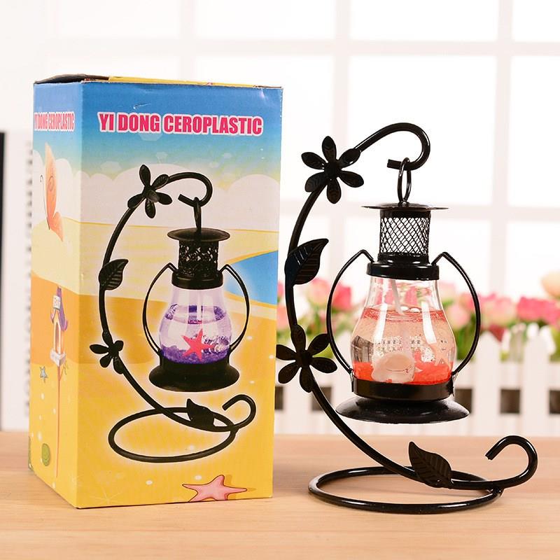 Aladin God Lamp Metal Candleholder Eu Style Retro Dining Room Romantic décor Tabletop Pendulum Ware Candle Lamp