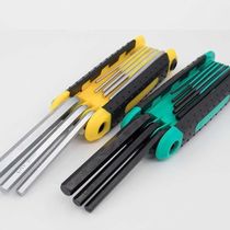 German Import Folding Metric Inner Hexagon Wrench Suit Folded Inner Hexagon Screw Batch Universal Inner Hexagon Wrench