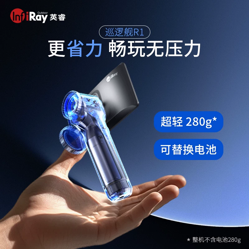 Тепловизионное ночное видение Yingrui прибор r1+pro Yingrui HD инфракрасное ночное видение с высокой точностью охота на птиц на открытом воздухе XL19 V2