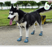 Pet medium and large dog foot muffs Golden Retriever Husky Border Collie Shiba Inu anti-scratch waterproof autumn and winter shoes