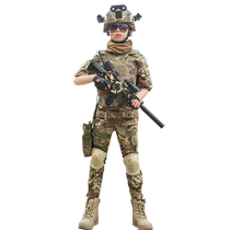 Childrens camouflan suit Special Soldiers Elementary School Students Tactical Training Spring Autumn Season men and women Outdoor military training Performance uniforms