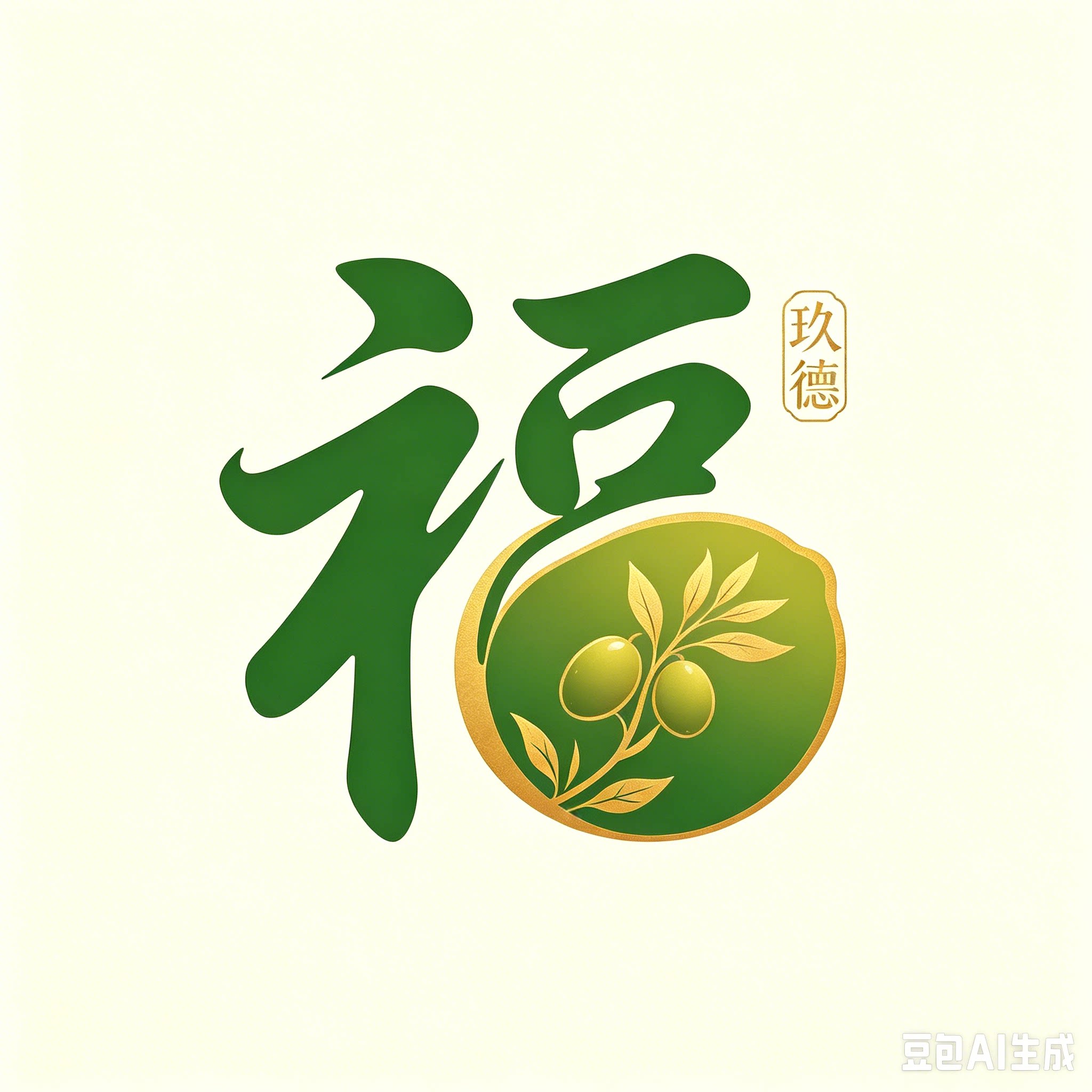 玖德福州橄榄农产铺的LOGO