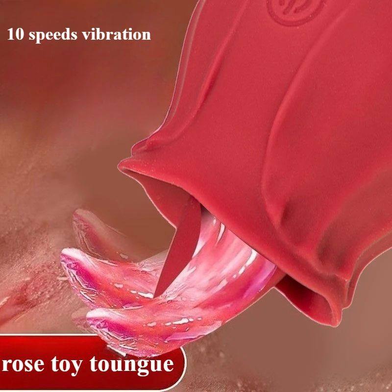 penis ring vibrate ✨ Reveal the rose toy tongue licking oral for women clit, and let you  experience unprecedented