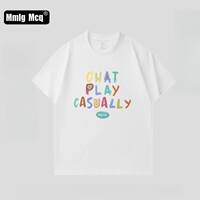 MMLGMCQ韩系纯棉T恤260g