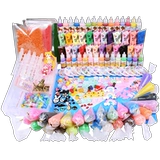 幻烁 Кремовый комплект, подарочная коробка, игрушка, заколка для волос ручной работы, чехол для телефона, шпильки для волос, DIY