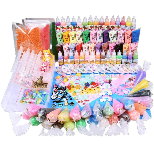 幻烁 Кремовый комплект, подарочная коробка, игрушка, заколка для волос ручной работы, чехол для телефона, шпильки для волос, «сделай сам»