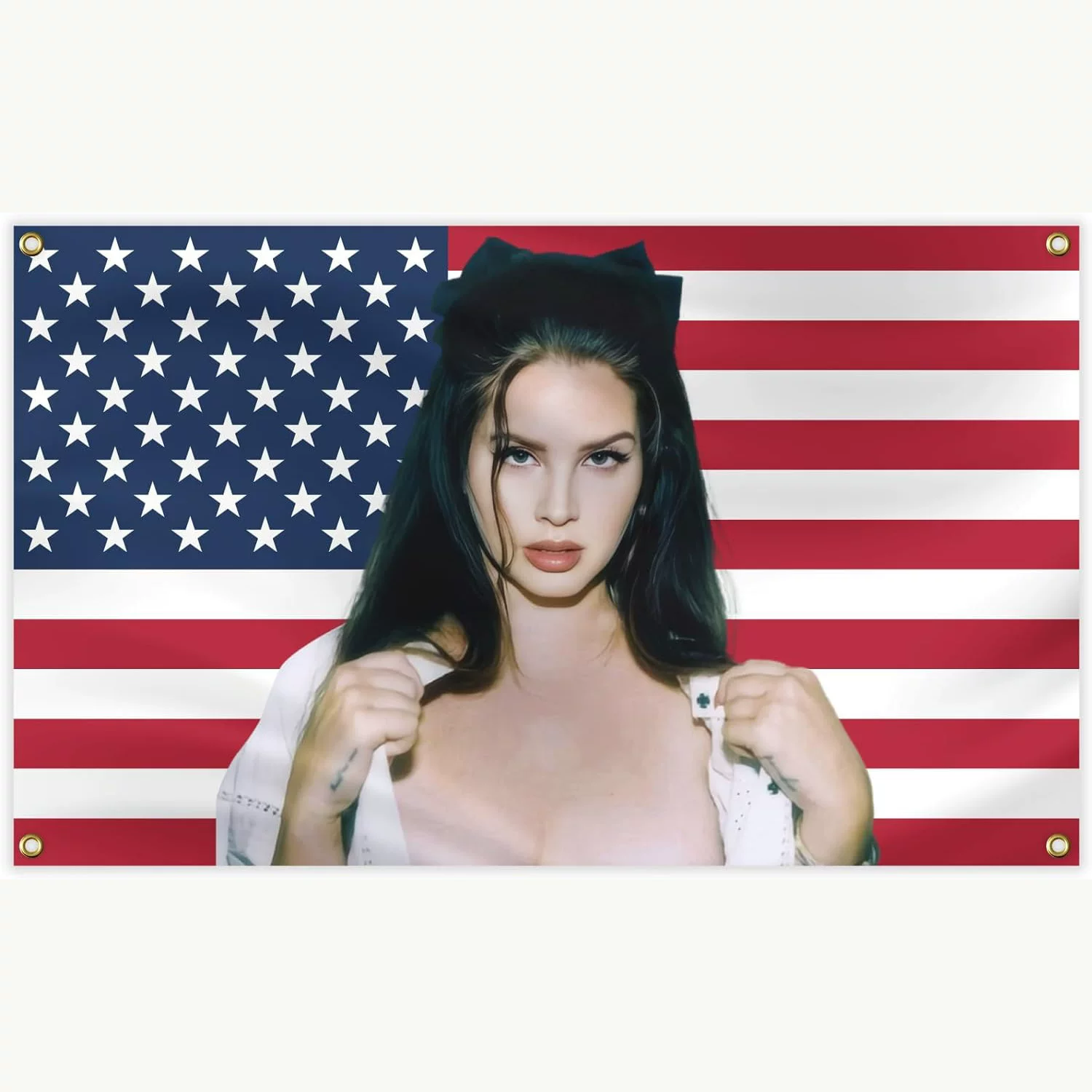 Lana De-l R-ey Lana De-Ly Флаг 3X5FT Полиэстер настенный декор