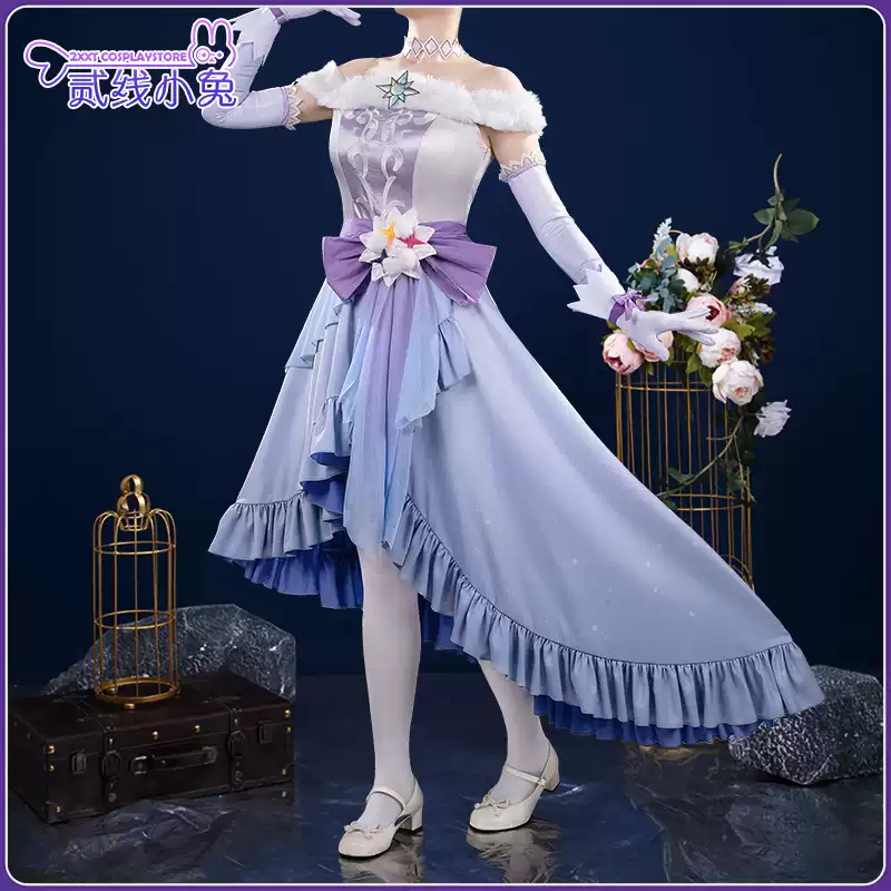 二线小兔赛马娘冰川织女星爱慕织姬圣诞节新服装cosplay服装