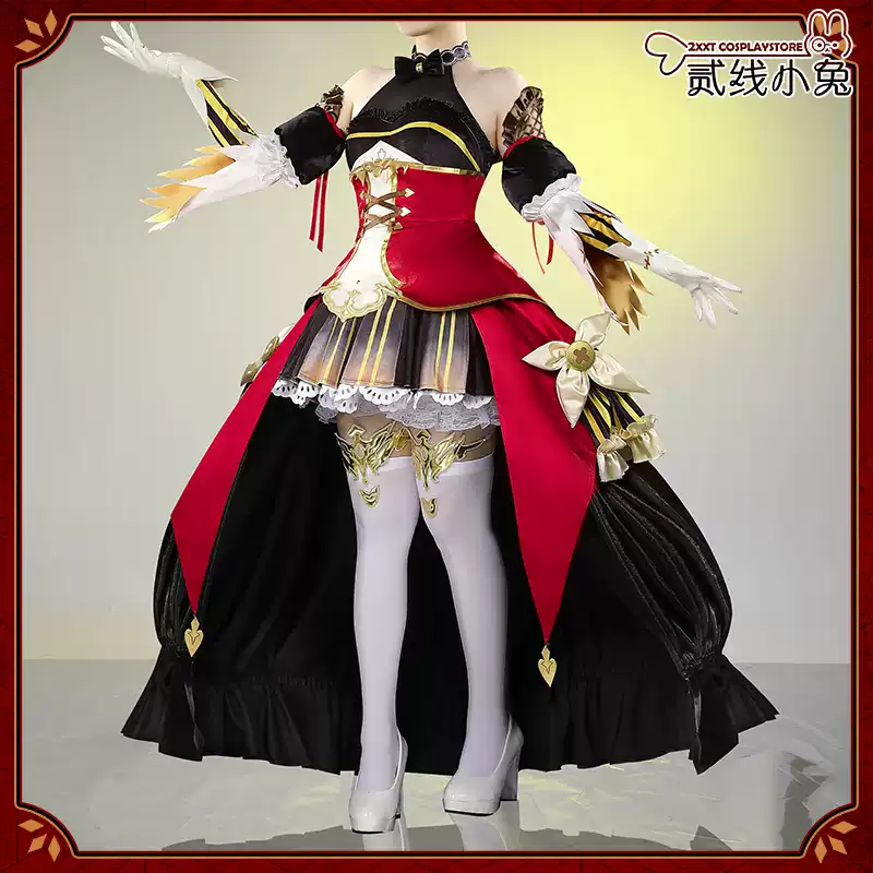 二线小兔赛马娘cos服贵妇人cosplay服装