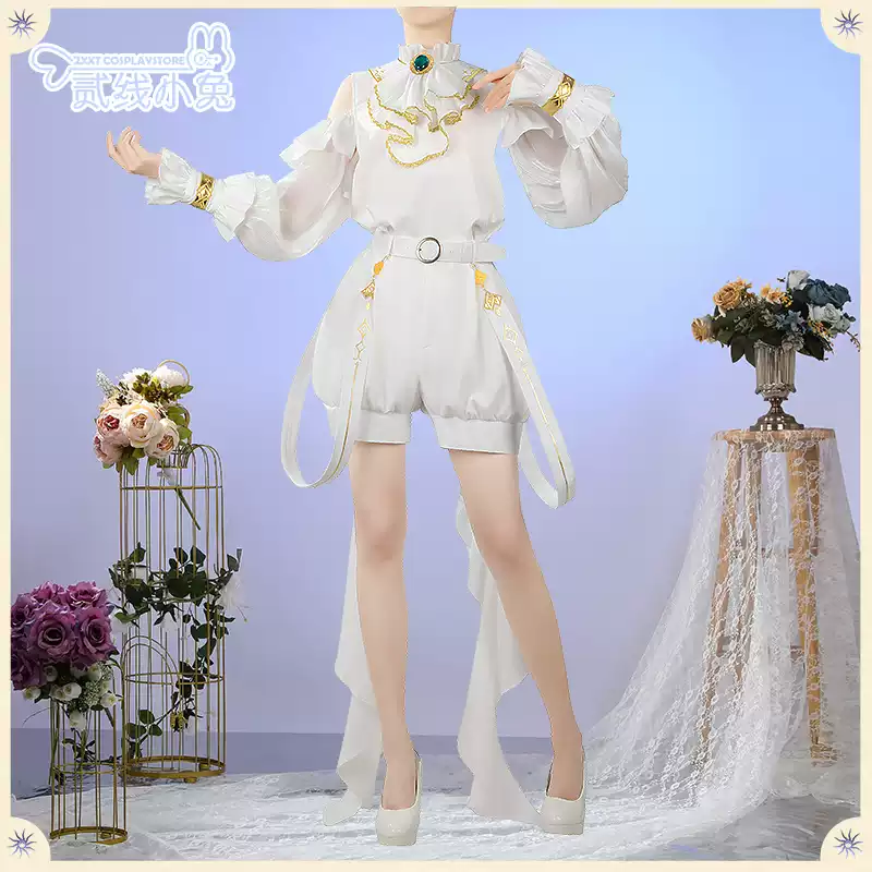 二线小兔赛马娘cos服白鸟的阿拉伯舞曲凯斯奇迹cosplay服装