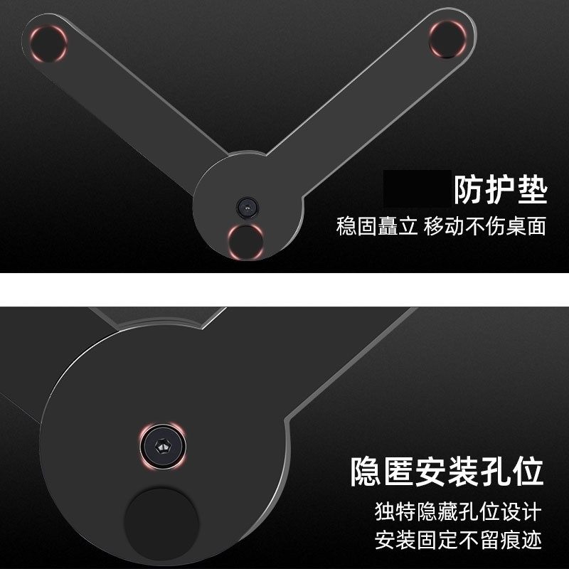 Suitable for Hkc Monitor T2752Q 24/27/ 31.5inch Desktop Adjustable Base Bracket